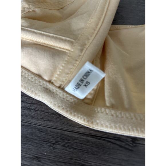 Melon Color Senior XS Bra By Moona front Button - Picture 4 of 5